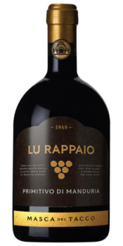 Víno červené MASCA DEL TACCO Lu Rappaio Primitivo di Manduria