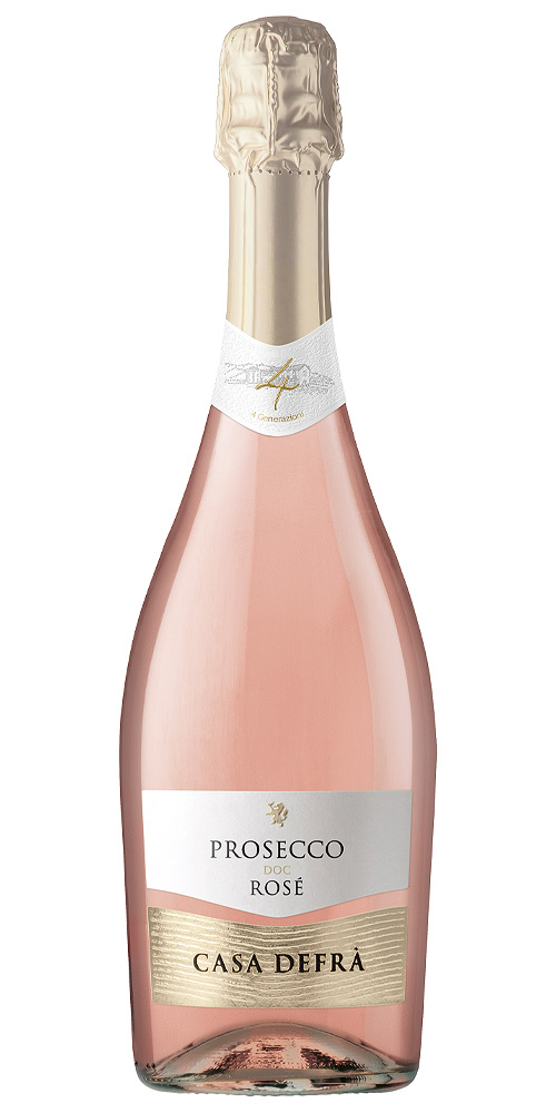 Víno biele CASA DEFRA Prosecco Rosé D.O.C.